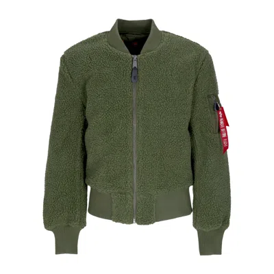 Alpha Industries Ma-1 Teddy Sage Green Men's Bear