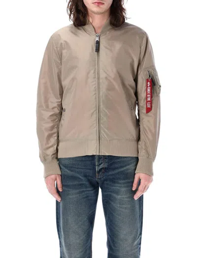 Alpha Industries Ma-1 Tt Jacket In Vint Sand
