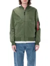 Alpha Industries Ma-1 Tt Jacket In Green