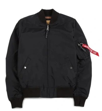 Alpha Industries Ma-1 Tt Nasa In Black