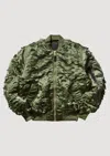 Alpha Industries Ma-1 Ulcans Flight Jacket In Green