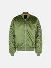 Alpha Industries 'ma-1 Uv' Green Nylon Bomber Jacket In Green