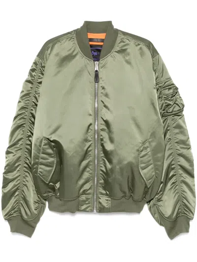 Alpha Industries Ma-1 Uv Jacket In Green
