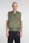 Alpha Industries Men S Ma-1 Heritage Vest Sage In Green