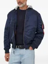 Alpha Industries Ma-1 Bomber Jacket In Blue