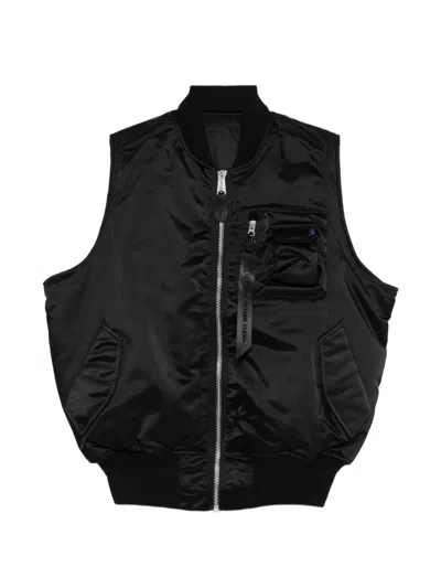 Alpha Industries Ma-1 Gilet In Black