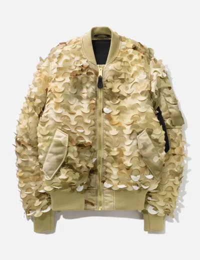Alpha Industries Ma-1 Ulcans Flight Jacket In Brown