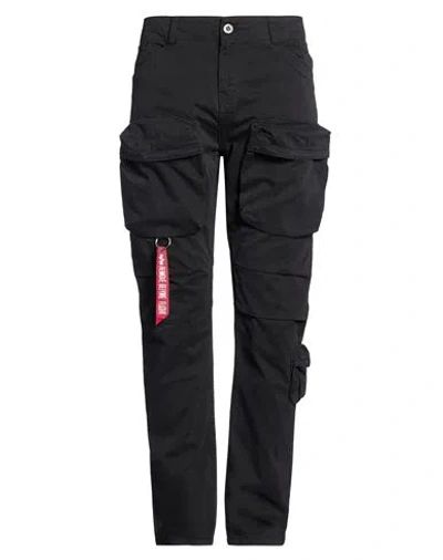 Alpha Industries Man Pants Black Size 34 Cotton