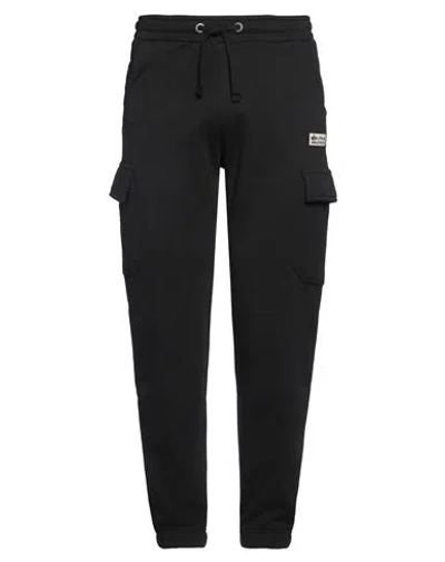 Alpha Industries Man Pants Black Size L Organic Cotton