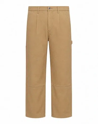 Alpha Industries Man Pants Camel Size 36 Cotton In Brown