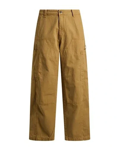 Alpha Industries Man Pants Camel Size 36 Cotton In Neutral