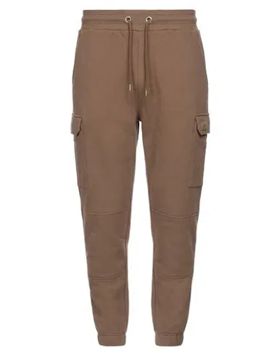 Alpha Industries Man Pants Light Brown Size Xl Cotton, Polyester