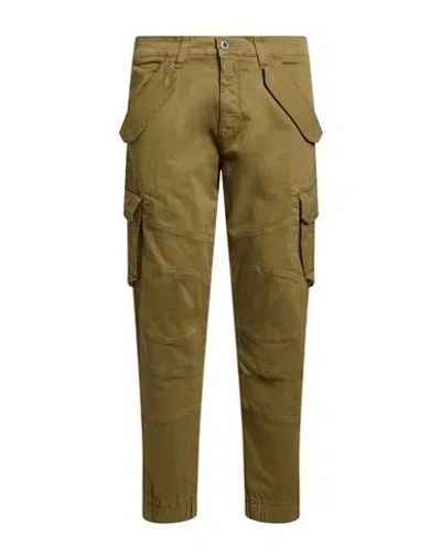 Alpha Industries Man Pants Military Green Size 36 Cotton