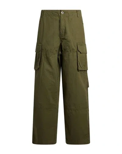 Alpha Industries Man Pants Military Green Size 36 Cotton