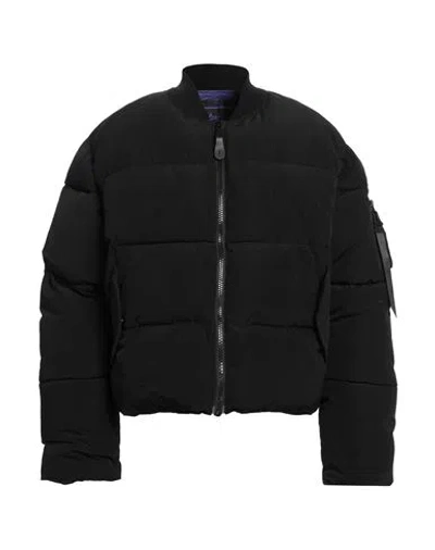 Alpha Industries Man Puffer Black Size L Nylon, Polyester