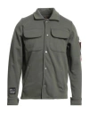 Alpha Industries Men's Padded Shirt Sweat Overshirt Dark Olive In Green