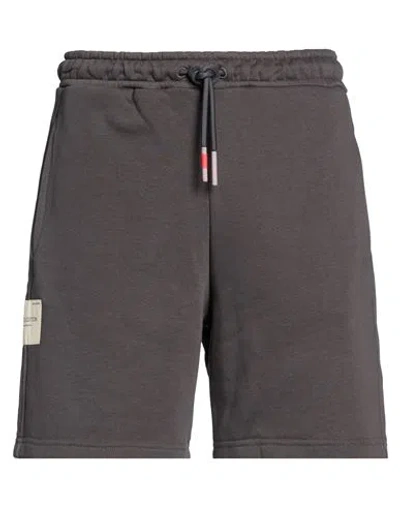 Alpha Industries Man Shorts & Bermuda Shorts Grey Size L Cotton, Polyester In Gray