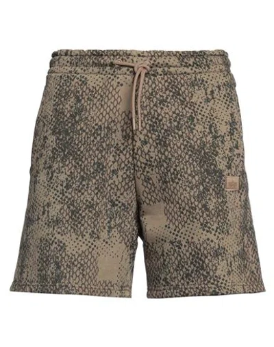 Alpha Industries Man Shorts & Bermuda Shorts Khaki Size L Cotton, Polyester In Beige