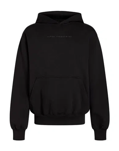 Alpha Industries Man Sweatshirt Black Size M Cotton