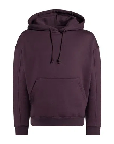 Alpha Industries Man Sweatshirt Dark Purple Size L Cotton