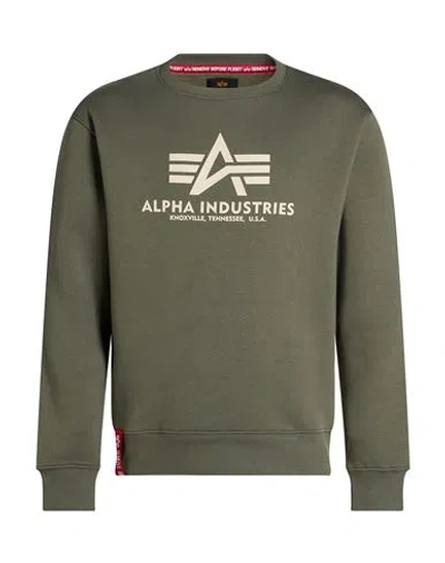 Alpha Industries Logo-print Sweater In Pink