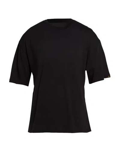 Alpha Industries Man T-shirt Black Size L Cotton