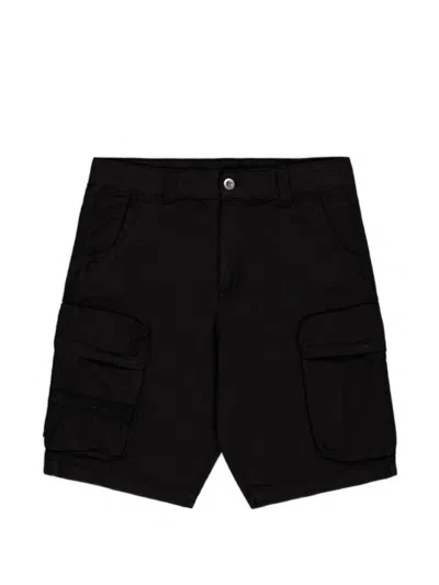 Alpha Industries Manoeuvre Cargo Shorts In Black