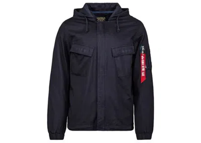 Pre-owned Alpha Industries Men's  Fortitude Field Coat In Black