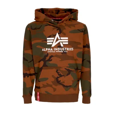 Alpha Industries Men's Basic Hoodie Burned Camo