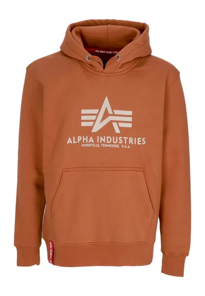 Alpha Industries Men's Basic Hoodie Hazel Brown
