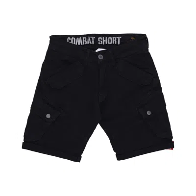 Alpha Industries Men's Combat Short Black Pants