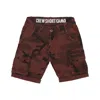 Alpha Industries Men's Crew Short Camo Burned Camo Shorts In Brown