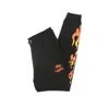 Alpha Industries Men's Fleece Tracksuit Pants Flame Jogger X Hot Wheels Black In Black