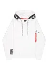 Alpha Industries Men's Hoodie  In White