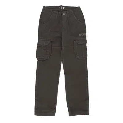 Alpha Industries Men's Jet Pant Grey Black