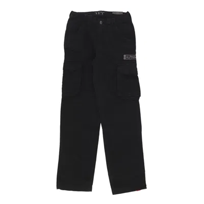 ALPHA INDUSTRIES MEN'S LONG TROUSERS JET PANT BLACK