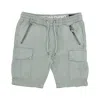 Alpha Industries Men's Ripstop Jogger Short Pants Dusty Green In Dusty Green