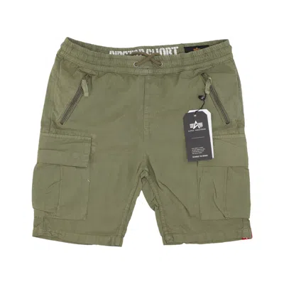 Alpha Industries Men's Ripstop Jogger Short Pants Olive In Green