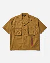 Alpha Industries Men S Aloha Safari Shirt Khaki In Beige