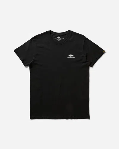 Alpha Industries Men S Basic Small Logo T-shirt In Black