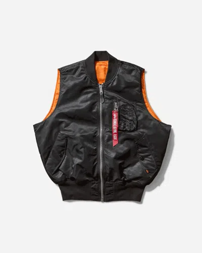 Alpha Industries Men S Ma-1 Heritage Vest In Black