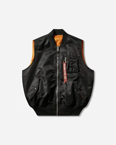 Alpha Industries Men S Ma-1 Heritage Vest In Black