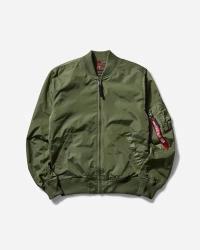 Alpha Industries Men S Ma-1 Tt Two Tone Bomber Jacket Sage In Green