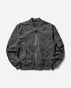 Alpha Industries Men S Uv L-2b Laser Cut Flight Jacket Charcoal In Black