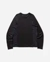 Alpha Industries Men S Uv Seamless Longsleeve T-shirt In Black