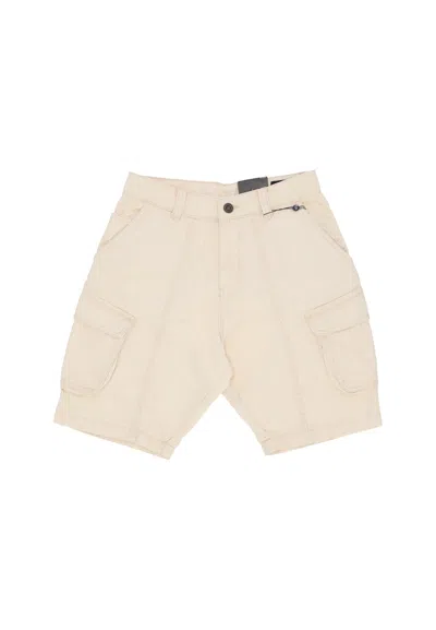 Alpha Industries Men's Shorts Canvas Acid Shorts Vintage White