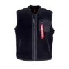 Alpha Industries Men's Sleeveless Teddy Vest Black In Black