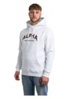 Alpha Industries Men's Sweatshirt  Regular Fit In White