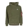 Alpha Industries Men's Teddy Hoodie Sage Green In Sage Green