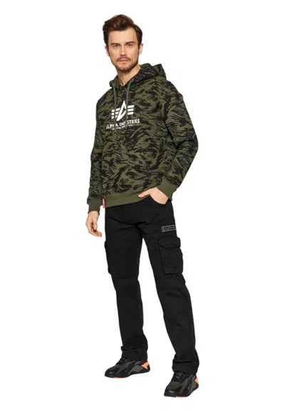 Alpha Industries Men's Trousers  Jets In Black